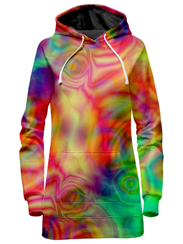 Act Fast Psychedelic Dream Hoodie Dress