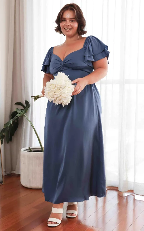 Bonus Savings In The Sky Maxi Dress - Riverside Blue