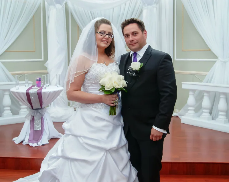 Savings Galore David's Bridal Strapless Sweetheart Pick-Up Ball Gown