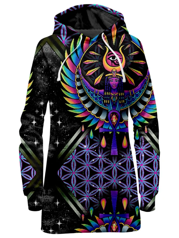 Value Deals Isis Purple Hoodie Dress