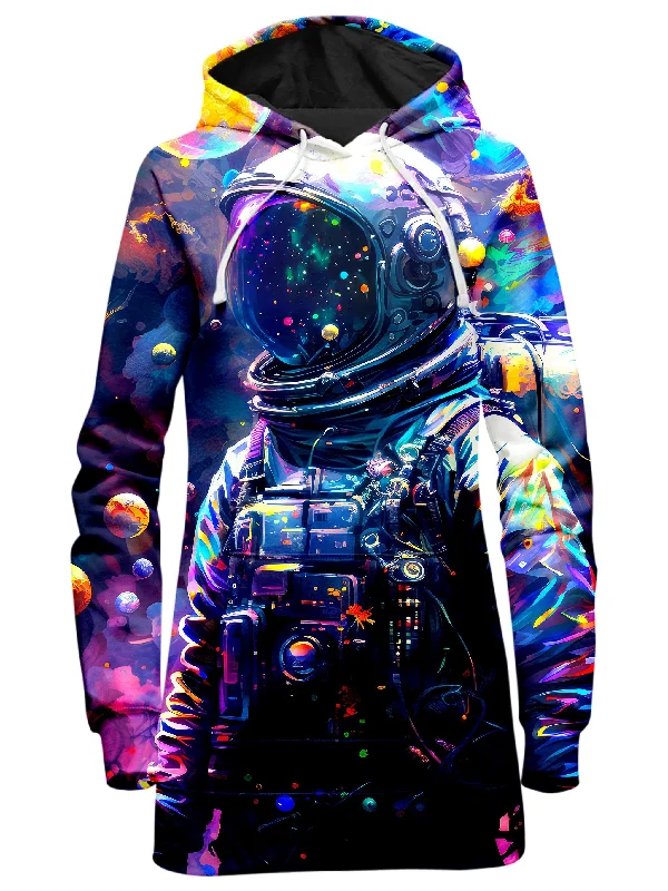 Price Reduction Psy Astronaut Hoodie Dress