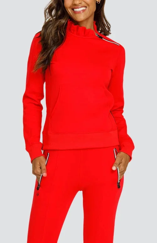 Reduced Prices New Tail Activewear Condoleezza Pullover - Dahlia Red