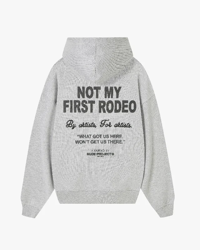 Big Discounts RODEO HOODIE GREY MELANGE
