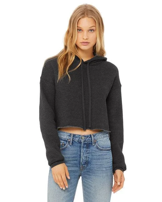 Today Only Bella + Canvas Ladies' Cropped Fleece Hoodie B7502