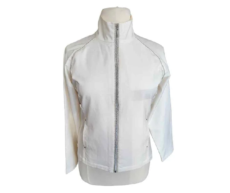 Take Advantage Tail Cream Golf Full-zip Size L MSP$90