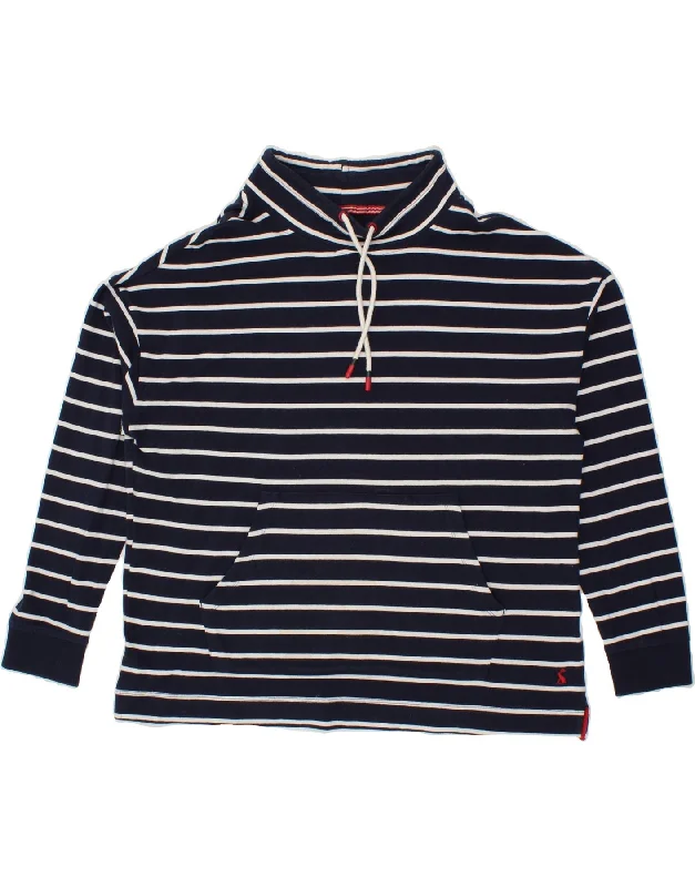 Major Savings JOULES Womens Premium Sweatshirt Jumper UK 16 Large Navy Blue Striped