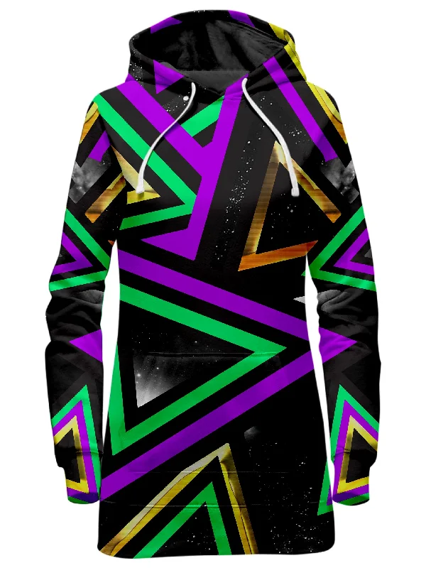 Buy Now Pandoras Triangle Hoodie Dress