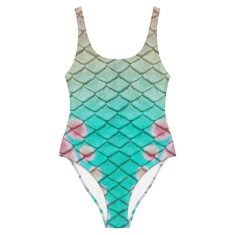 Exclusive Deal Turquoise Sunrise One-Piece Swimsuit