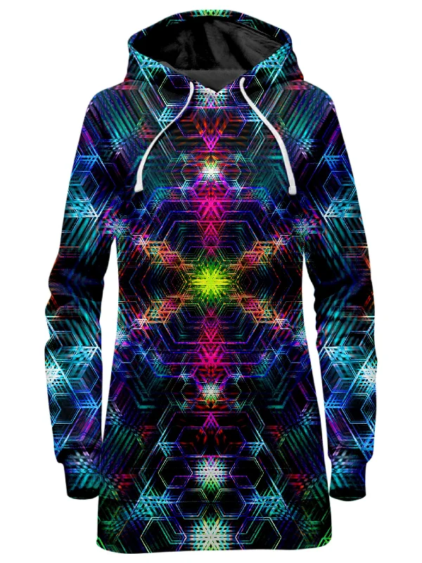 Can't Be Beat Psychedelia Hoodie Dress