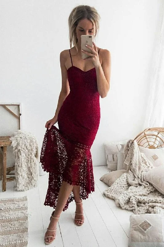 Overstock Mesina Dress - Wine