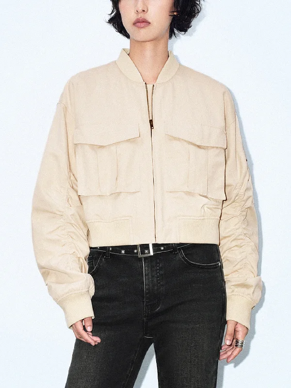Year-End Sale Zipper Front Loose Jacket
