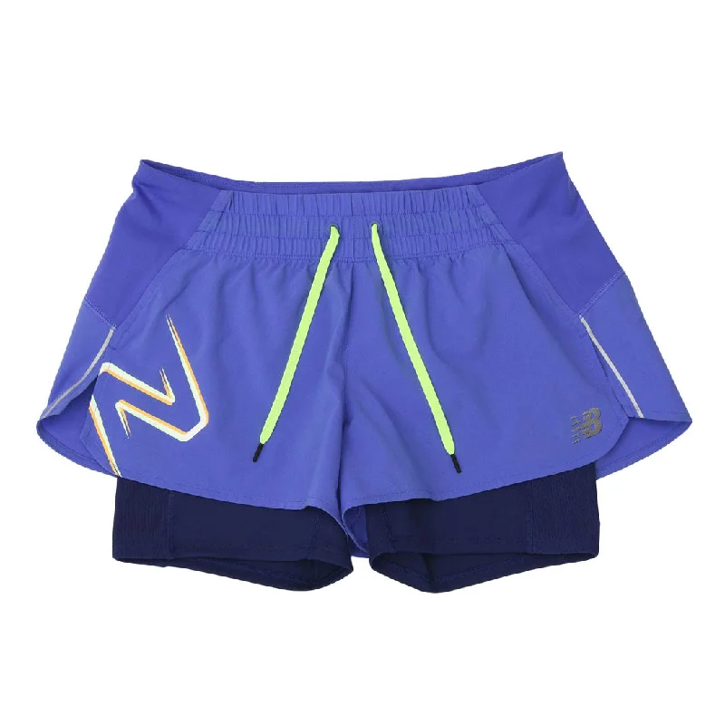 Exclusive Online Offer New Balance - Women's Impact Run 2 in 1 Shorts (WS21271 ARA)