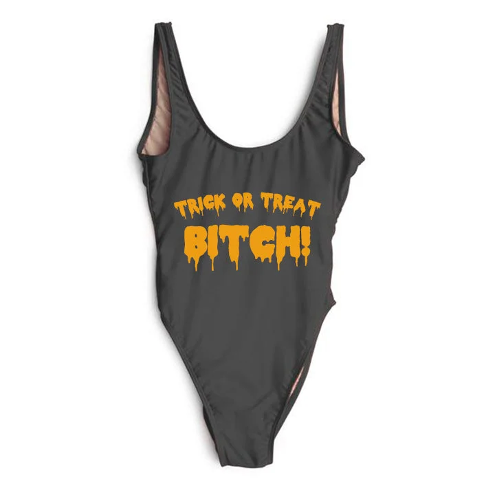 Limited Quantity TRICK OR TREAT BITCH! [SWIMSUIT]