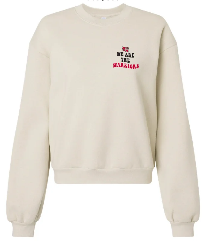 Today Only Ladies Wavy Groovy "We Are the Warrirors" Pullover