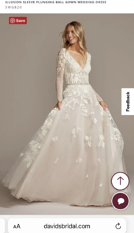 Friends and Family Sale David's Bridal GALINA SIGNATURE/SWG820