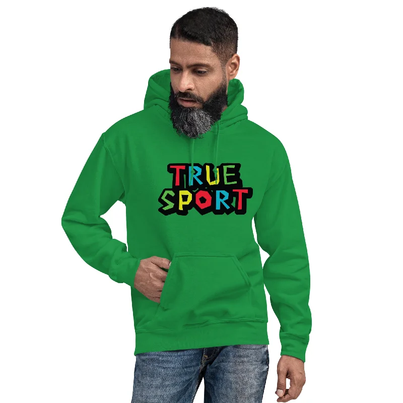 New Arrival TRUE SPORT SUPER LOGO Unisex Hoodie