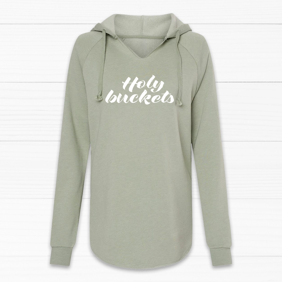 Lowest Price Holy Buckets Women's V-Neck Hoodie