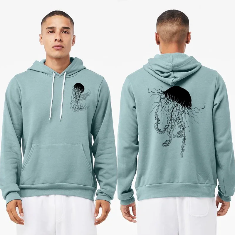 Blowout Deals Sashay Jellyfish Ultra Soft Sponge Fleece Pull Over Hoodie