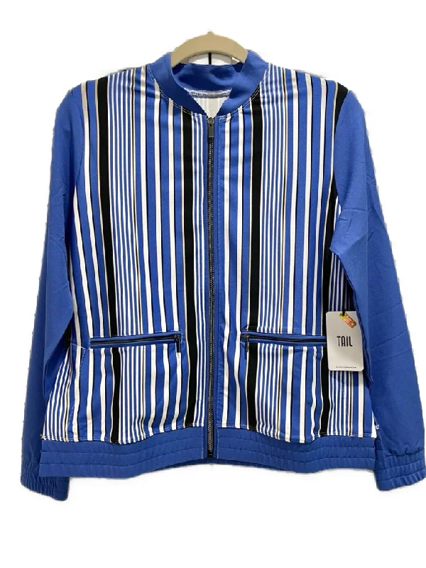 Overstock Sale Tail Activewear Top of the Line Striped Golf/Tennis Jacket Size XXL MSP$100 Overstock Sale Tail Activewear Top of the Line Striped Golf/Tennis Jacket Size XXL MSP$100