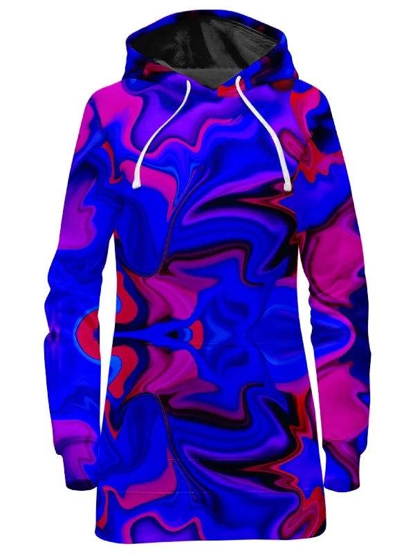 Great Deals Paint Pour Hoodie Dress