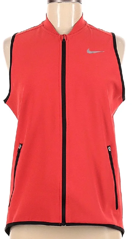 Seasonal Clearance Women's Nike Golf Red Vest with Black Trim Size M MSP$85
