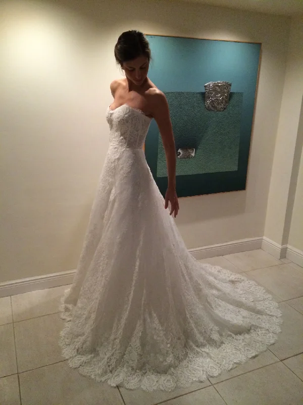 Factory Direct Sale Monique Lhuillier Strapless Catherine Gown  79476