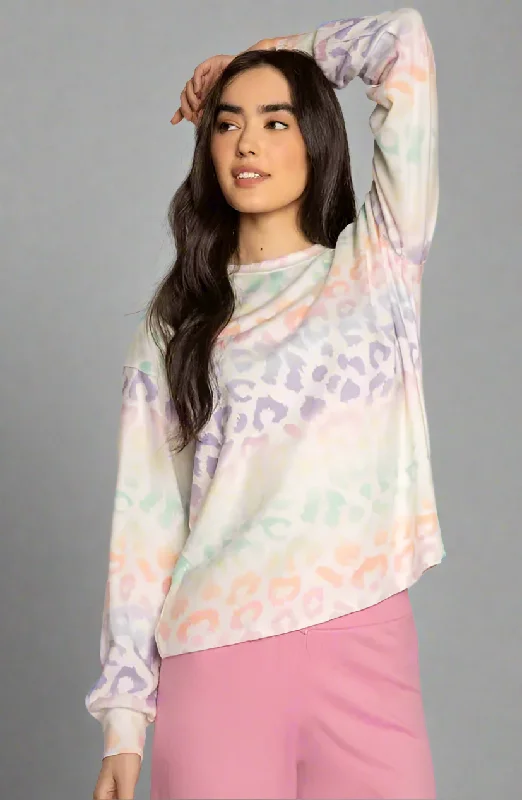 Best Bargains PJ Salvage Gradient Good Vibes Sweatshirt