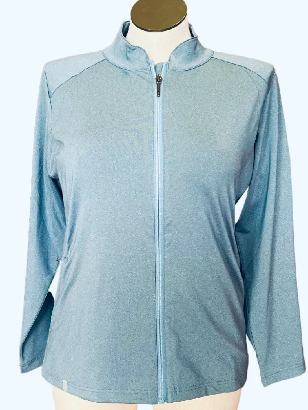 Final Markdown New Ping Eldi Jacket in Slate Blue w/ Logo Size L (12) MSP$115