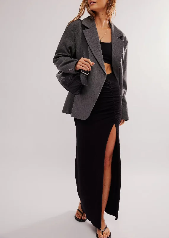 Final Markdown Free People Peak Show Maxi Skirt ★ Black