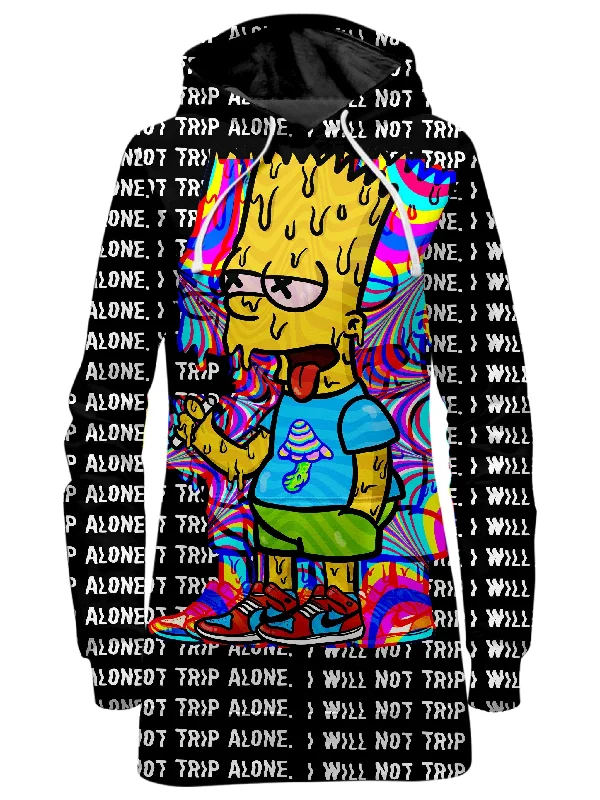 Daily Deals Tripping With Him Hoodie Dress