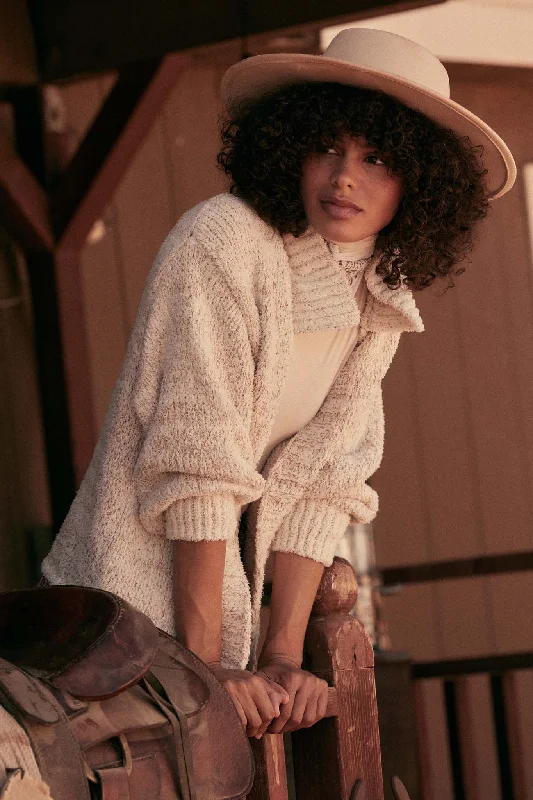 Discount Extravaganza Quiet Calm Two-Tone Collared Cardigan