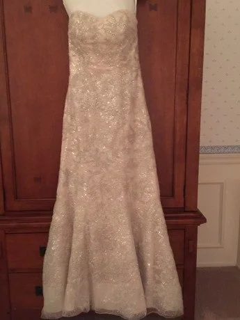 Stock Clearance David's Bridal Galina/D26SWG605/Champagne