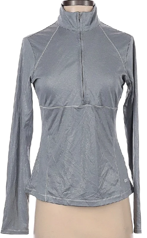 Special Promotion Annika by Cutter & Buck Silver Half Zip Pullover Size S MSP$90