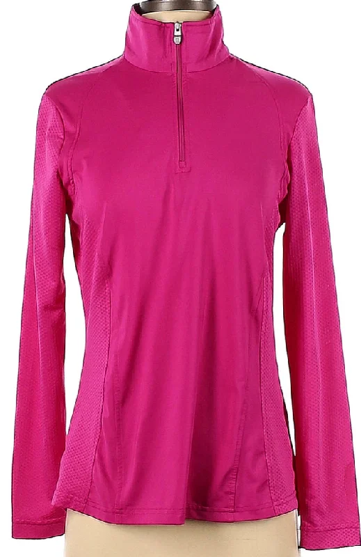 Buy More, Save More Nivo Sport Zip mock Pullover in Hot Pink Size S MSP$102