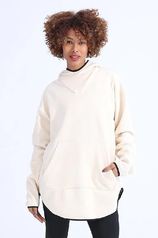 Sale Event Unsiex Arctic Wolf Fleece Hoodie