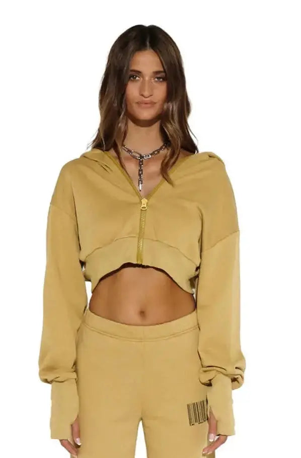 Limited Time Discount Anderson Crop Hoodie