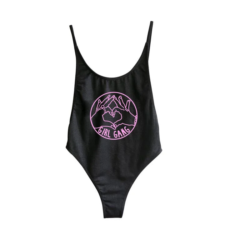 Must-Have Deals GIRL GANG PRINT [BALI SWIMSUIT]