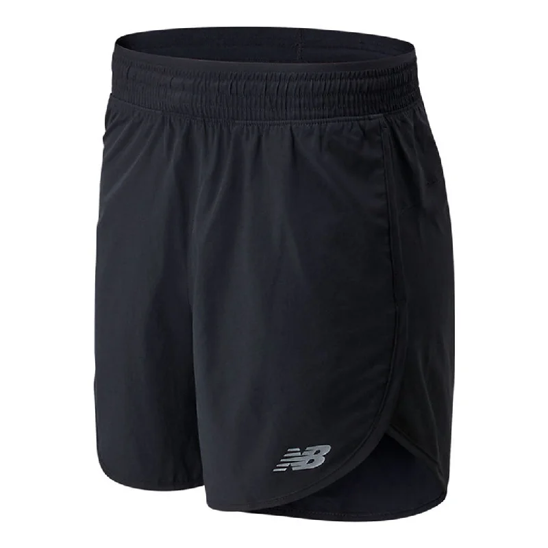 Online Specials New Balance - Women's Accelerate 5 Inch Shorts (WS01209 BK)