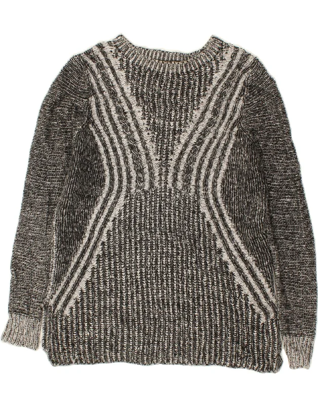 Savings Event MOSSIMO Womens Boat Neck Jumper Sweater UK 18 XL Grey Acrylic