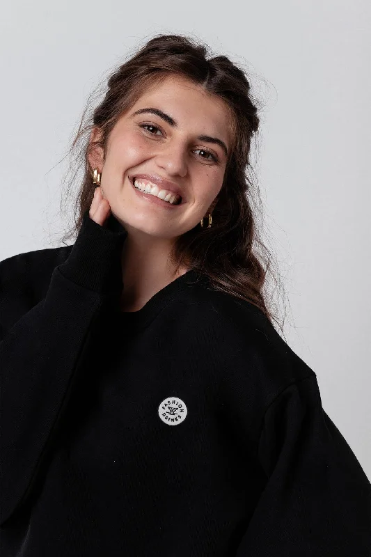 Holiday Sale Fashion Drinks | Bestickter Bio-Baumwoll Frauen Pullover