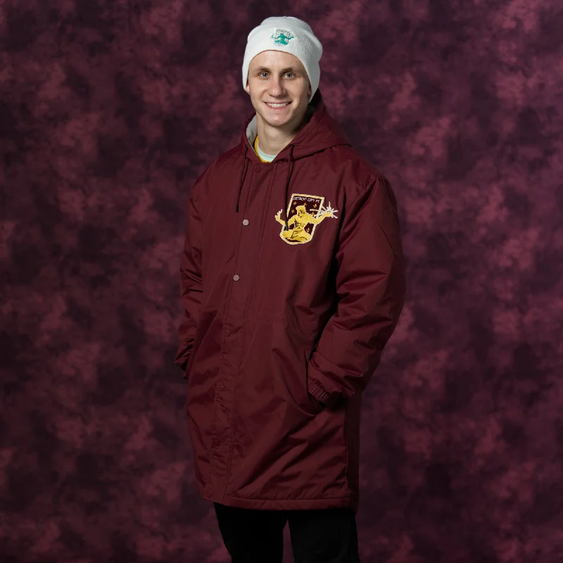 Massive Deals DCFC Coaches Jacket- Maroon