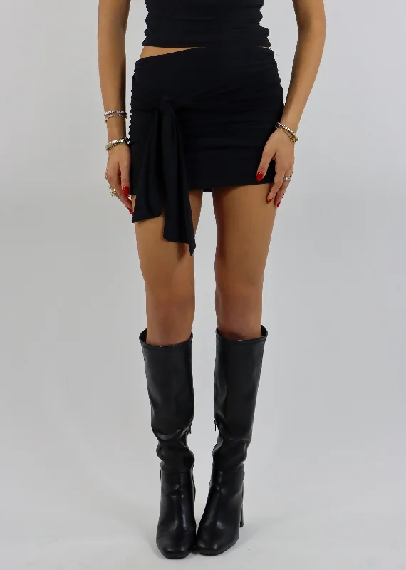 New Markdowns Willow Mini Skirt ★ Black