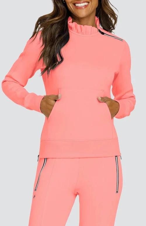 Price Reduction New Tail Activewear Condoleezza Pullover - Melon Punch