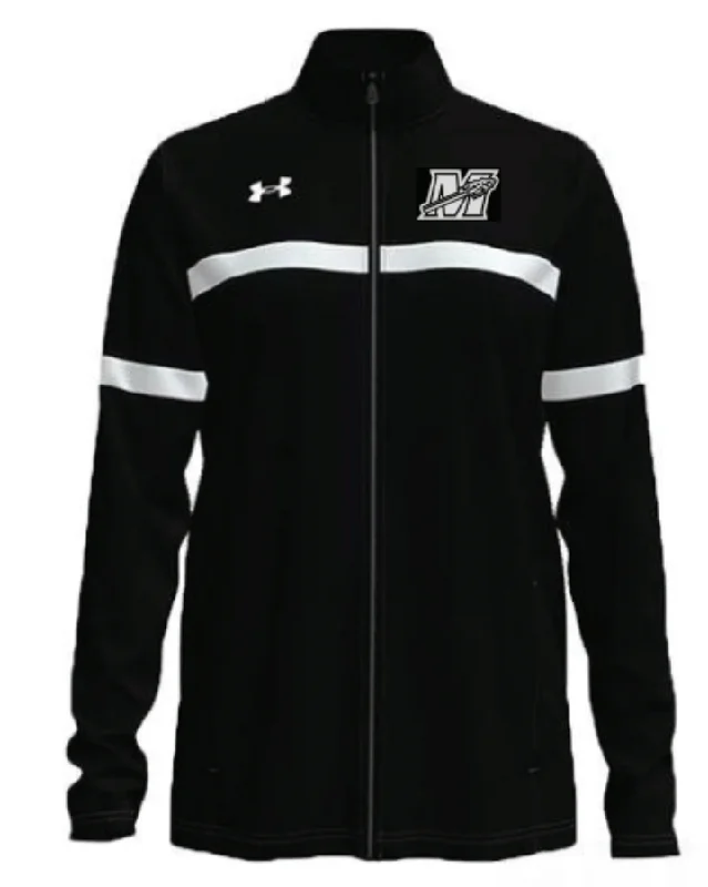 Major Savings Ladies Under Armour Black Full-Zip Warm Up