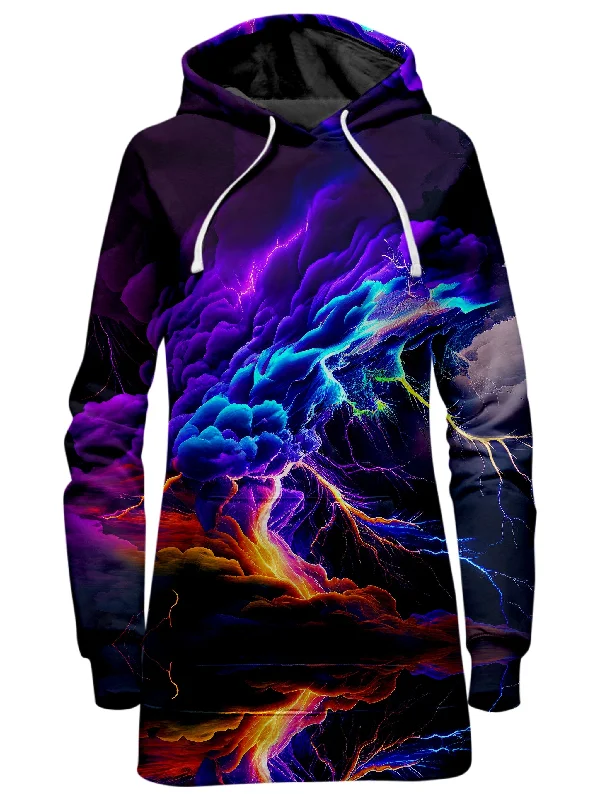 Exclusive Access Dimensional Rift Hoodie Dress