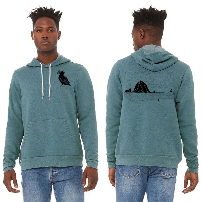 Deep Discounts Haystack Humpback Ultra Soft Pull Over Hoodie - Unisex Heather Deep Teal Deep Discounts Haystack Humpback Ultra Soft Pull Over Hoodie - Unisex Heather Deep Teal
