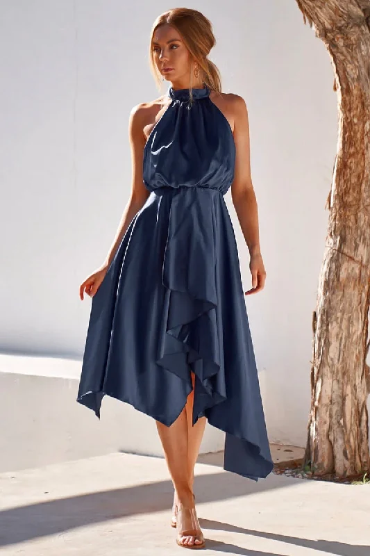 Price Reduction Kathleen Dress - Navy